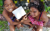 Kinderfoto Polynesië
