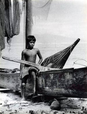 Kinderfoto Polynesië