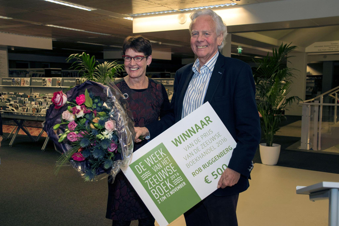 Rob Ruggenberg krijgt Prijs Zeeuwse Boekhandels 2016