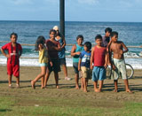 Kinderfoto Polynesië