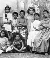 Kinderfoto Polynesië